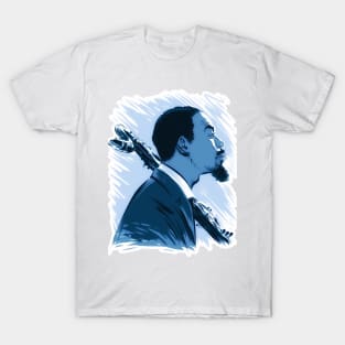 Eric Dolphy - An illustration by Paul Cemmick T-Shirt